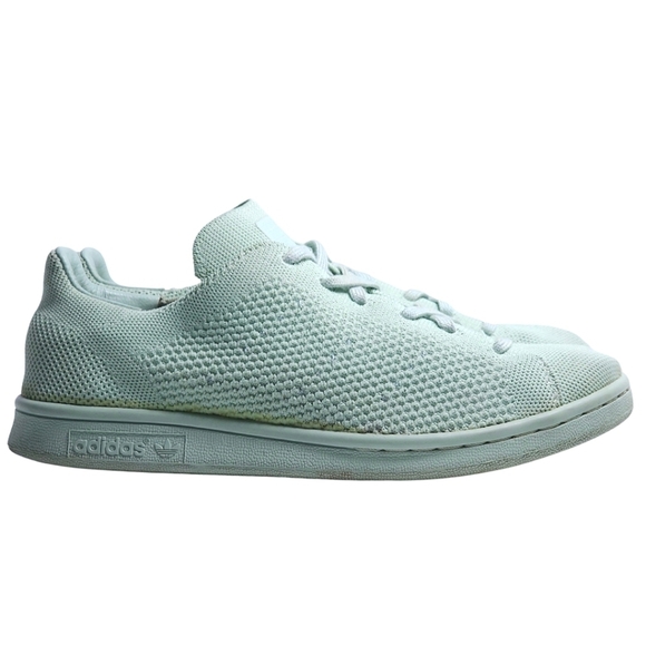 Adidas Stan Smith Primeknit Vapour Green Sneakers US Women's Size 7 - Picture 3 of 11